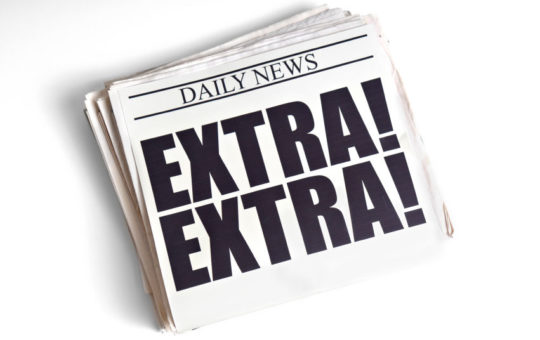 ¡Extra, extra!