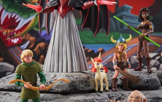 Figuras dibujos animados Dragones y Mazmorras