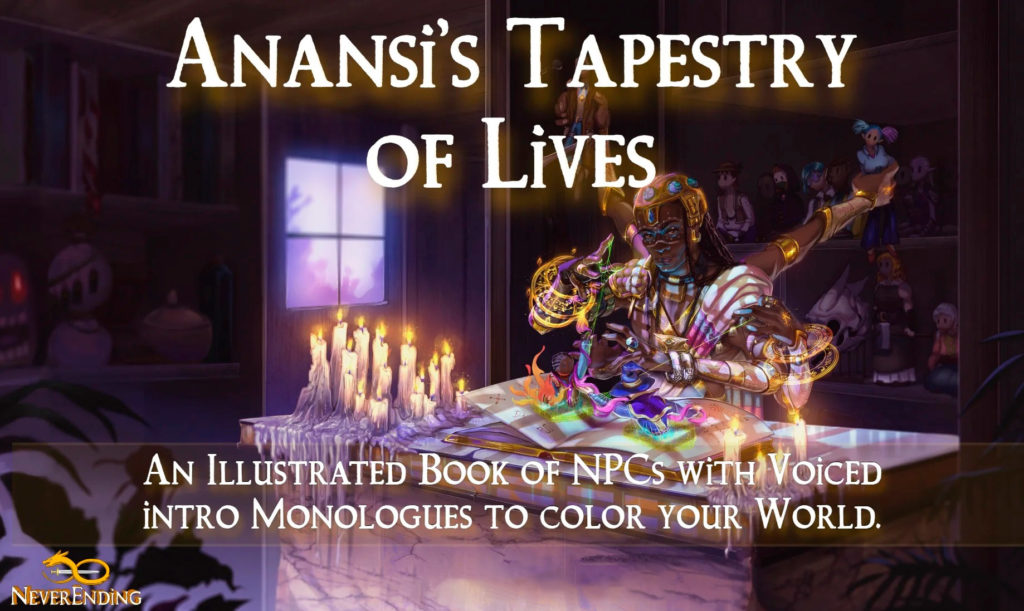 Anansi's Tapestry of Lives kickstarter