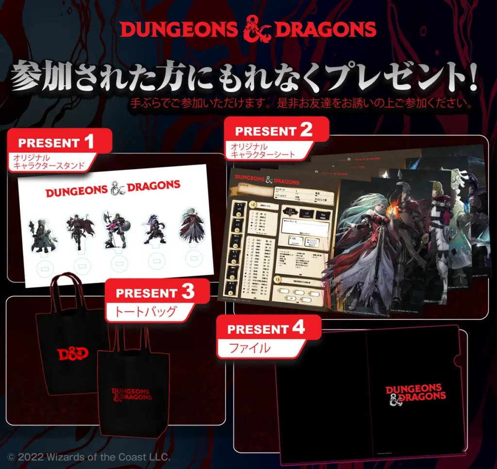 Lanzamiento de Dungeons & Dragons en Japón