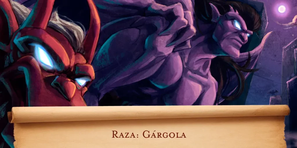 Raza gárgola para Dungeons & Dragons