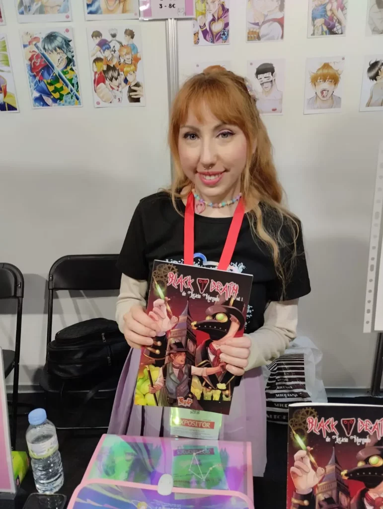 Leticia Morgado y su cómic Black Death