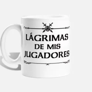 Taza: "Lágrimas de mis jugadores" D&D Dungeon Master